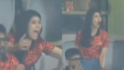 WATCH: Viral video of Kavya Maran’s heated reaction as Harshal Patel drops a sitter off Ravindra Jadeja