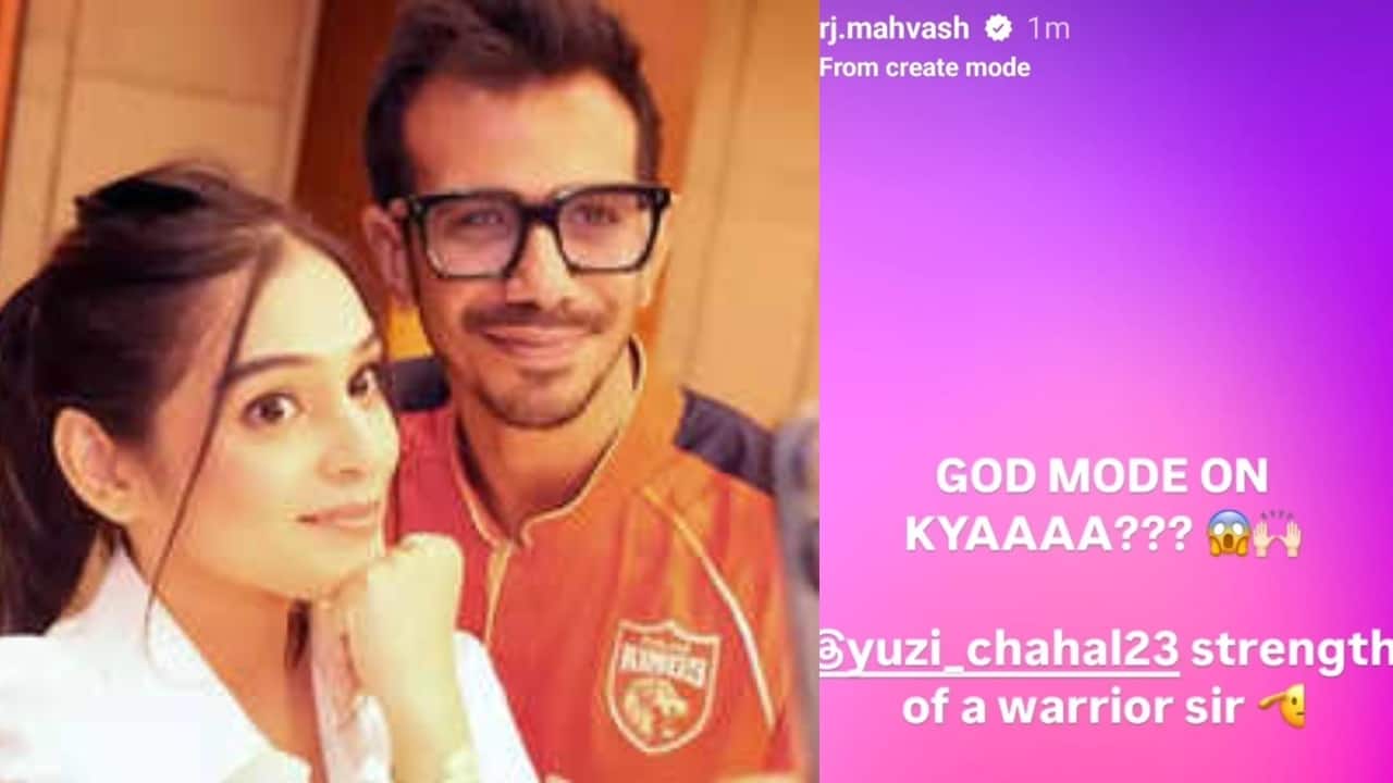 Chahal and RJ Mahavash