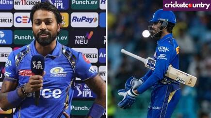 LSG vs MI Hardik pandya explained why he sent tilak varma retire out