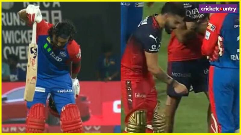Virat Kohli and KL Rahul Celebration Virat Kohli and KL Rahul Celebration