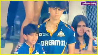 WATCH: Ashish Nehra’s kids started Crying as GT lost to MI, Shubman Gill’s sister raised their spirits