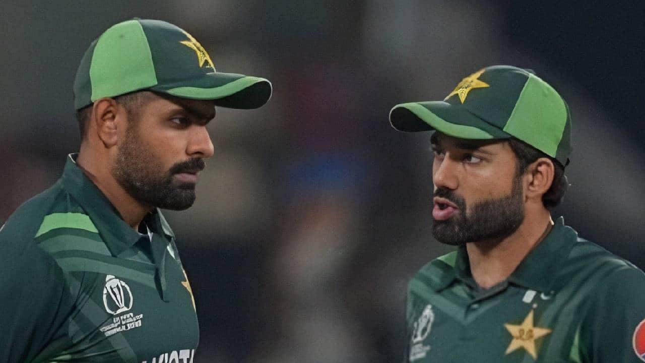 Babar Azam and Mohammad Rizwan
