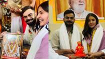 WATCH: Anushka Sharma and Virat Kohli pay a visit to Ayodhya’s Ram Mandir and Hanuman Garhi.