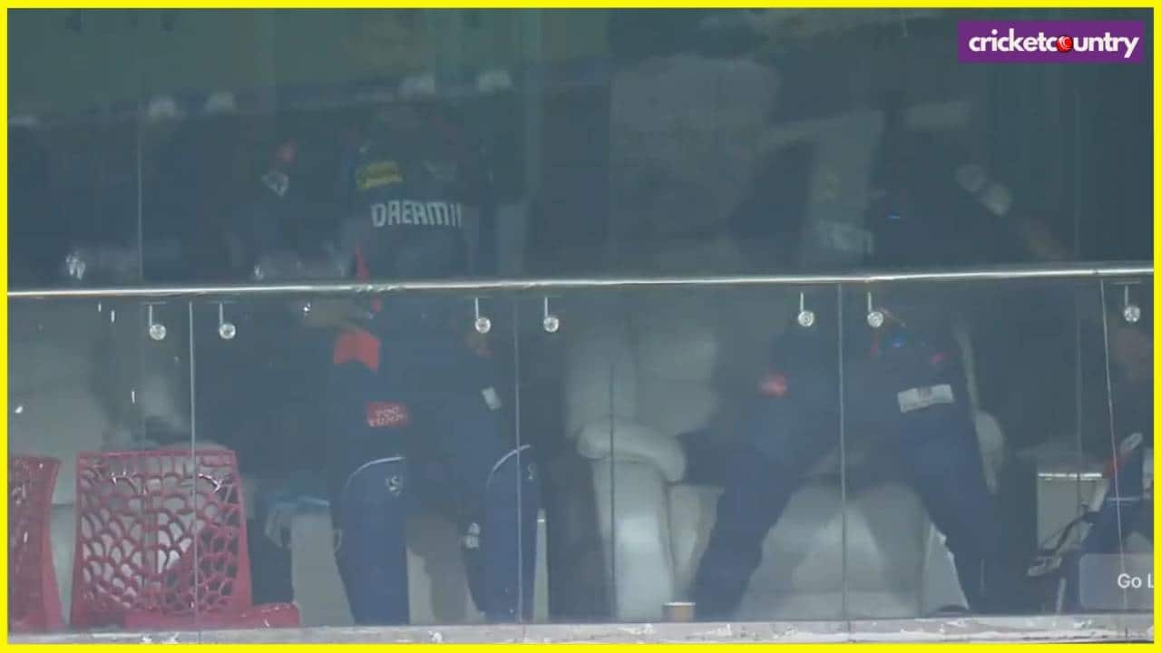 Nicholas Pooran angry