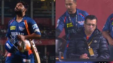 Rishabh Pant and Sanjiv Goenka