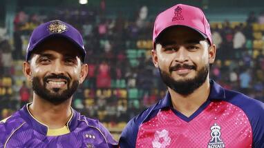 Ajinkya Rahane and Riyan Parag