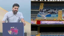 Rohit Sharma stand unveiled at Wankhede Stadium, MCA honours Sharad Pawar and Ajit Wadekar