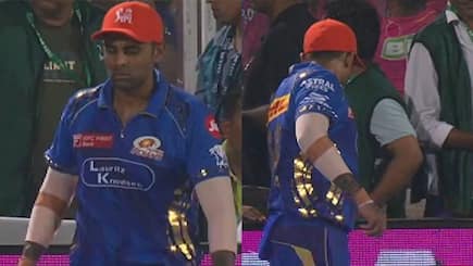 WATCH: IPL 2025 match takes a funny turn as Suryakumar Yadav joins press photographers in search for lost ball