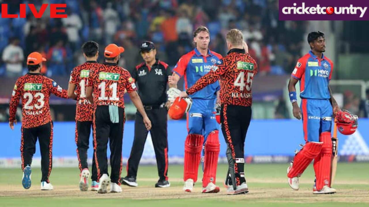 SRH vs DC Live