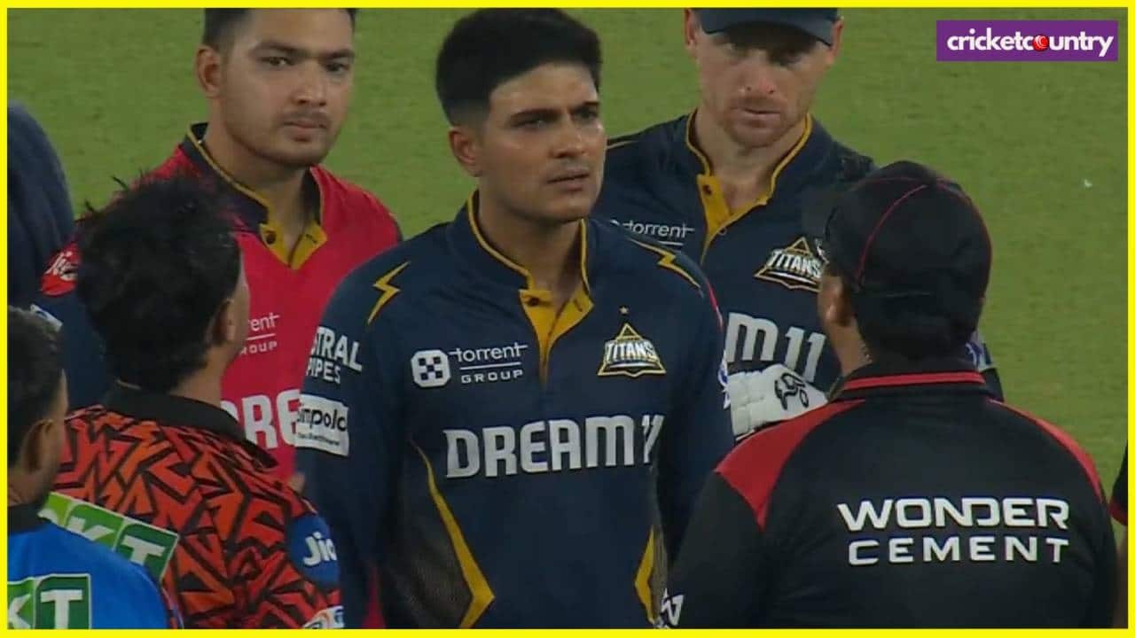 Shubman Gill angry
