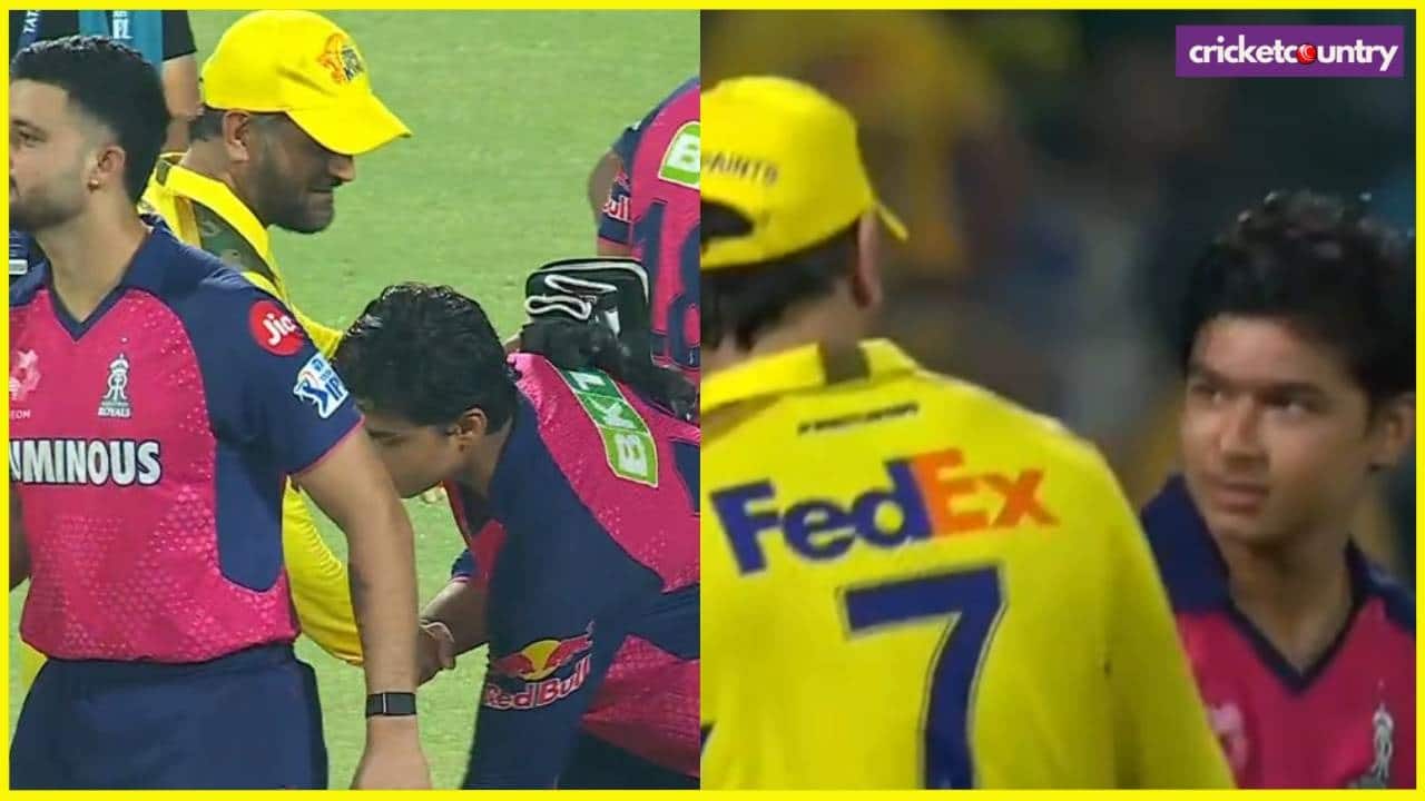 Vaibhav Suryavanshi MS Dhoni