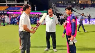 ‘Keep playing…’: Sourav Ganguly meets Vaibhav Suryavanshi after RR’s 1-run defeat, offers crucial advice