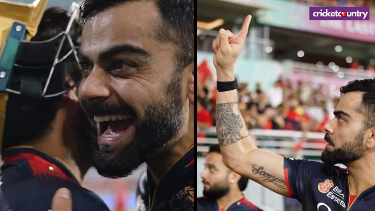 Virat Kohli celebration