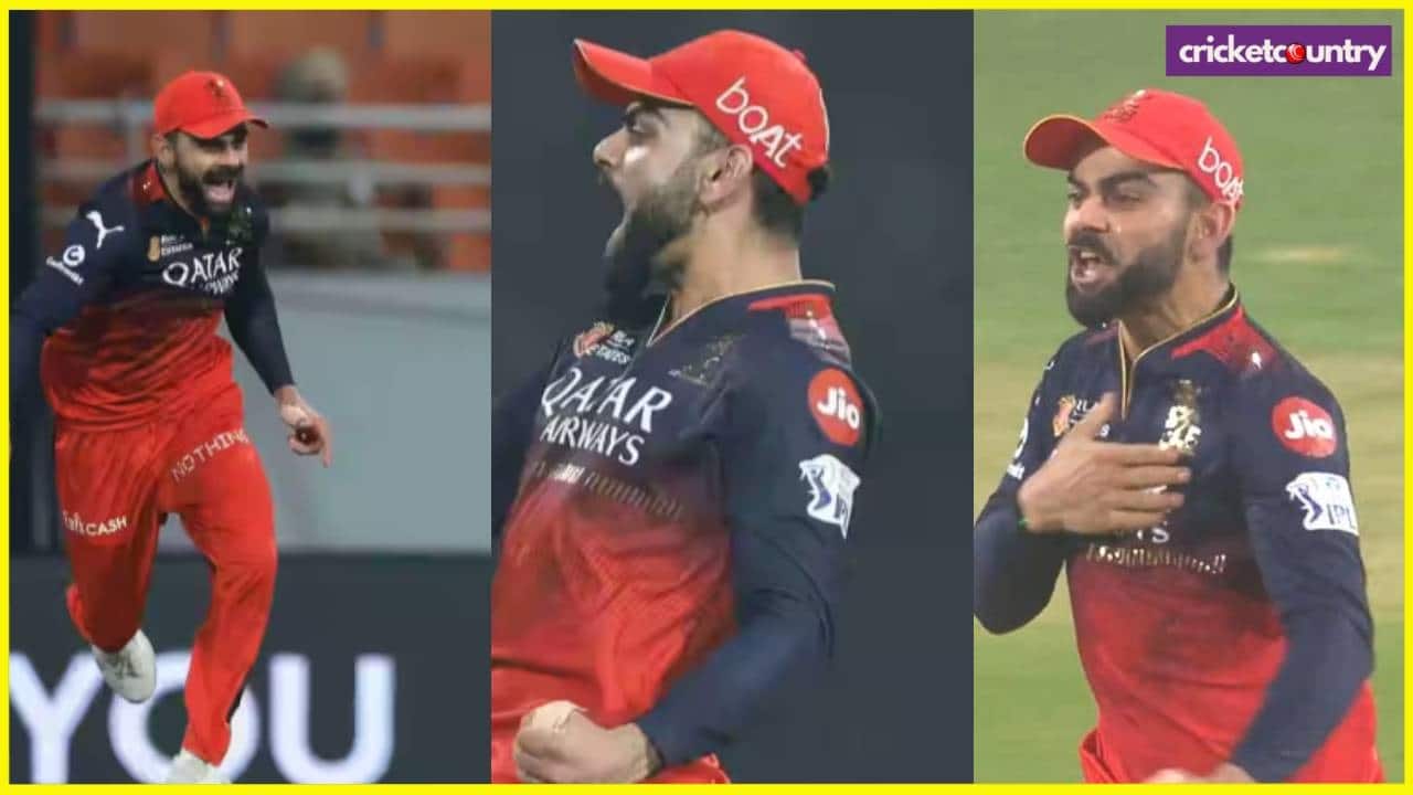 Virat Kohli celebration