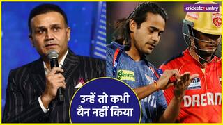 Dhoni barged into the ground but wasn’t banned Sehwag questions Digvesh Rahi Ban