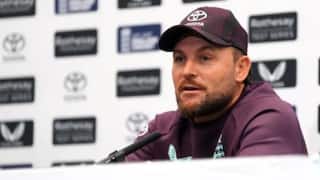 ‘I’d like to see us improve…’: England coach Brendon McCullum speaks about players needing to connect with fans