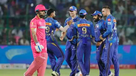 Mumbai Indians beat rajasthan royals rr eliminated from ipl 2025 playoffs race