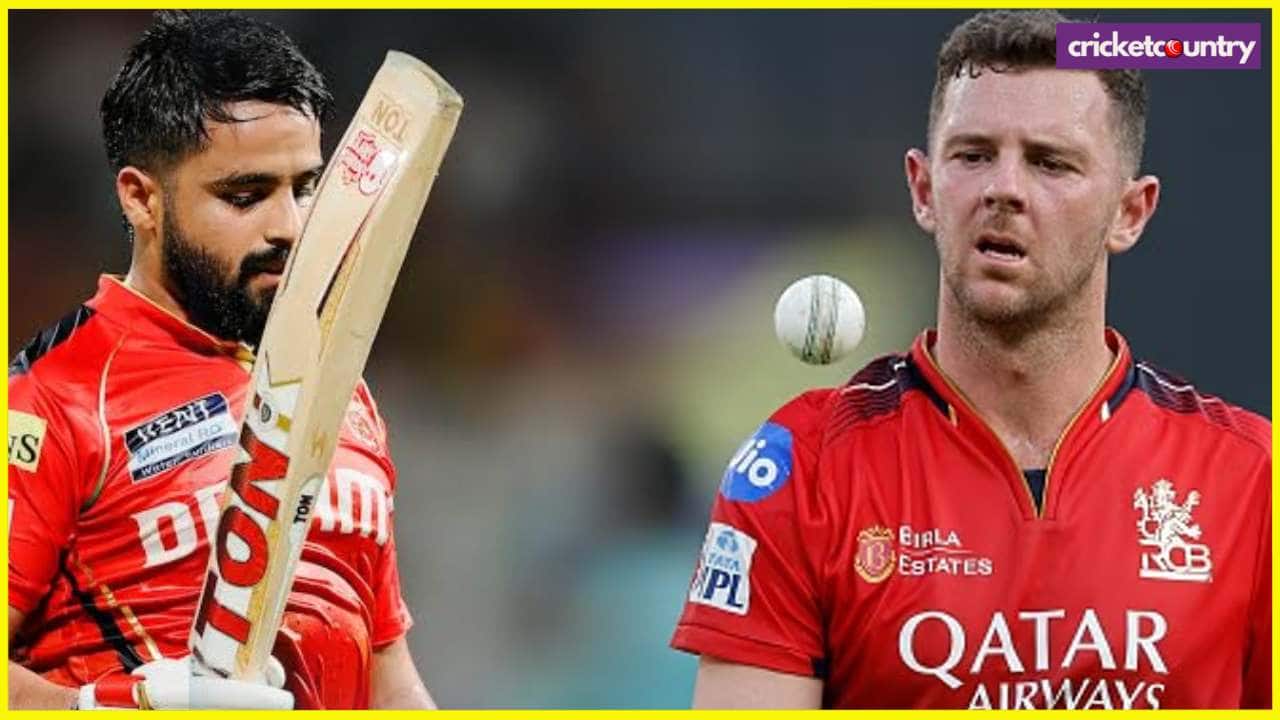 Prabhsimran Singh vs Josh Hazlewood