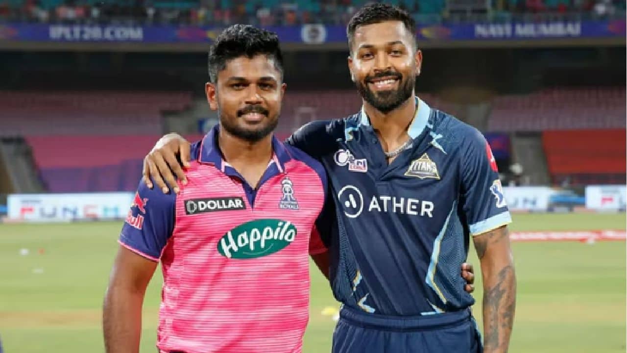 Sanju Samson (L) and Hardik Pandya (R)