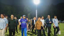 Sikkim Cricket ground gets an Iconic development: Stadium lights up as Floodlights get installed