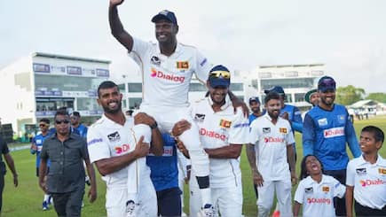 Angelo Mathews receives heartfelt tribute in his Test farewell, ICC chairman Jay Shah reacts on X