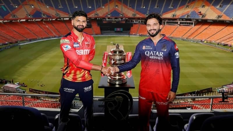RCB vs PBKS IPL 2025 final Live score, Playing XI and Updates from