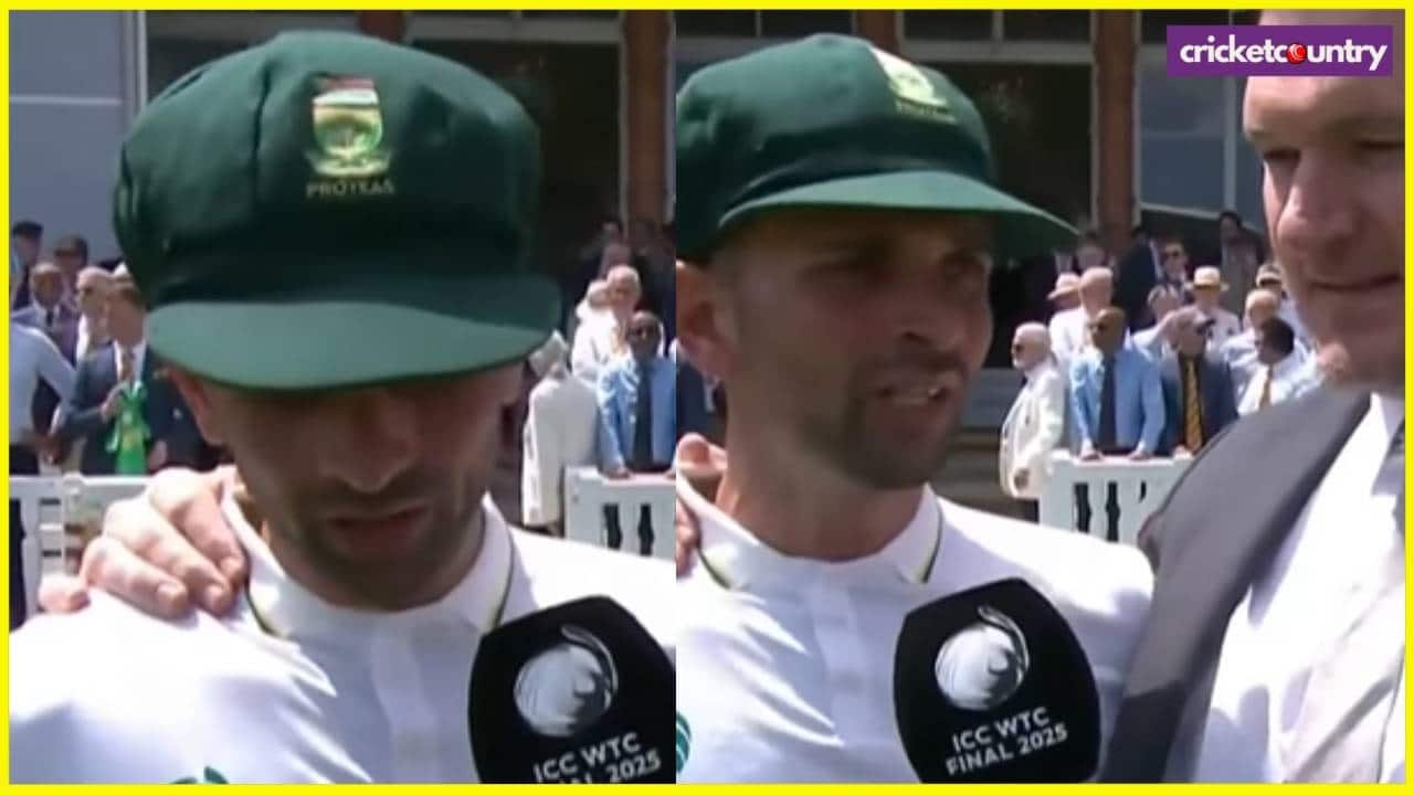 Keshav Maharaj Emotional