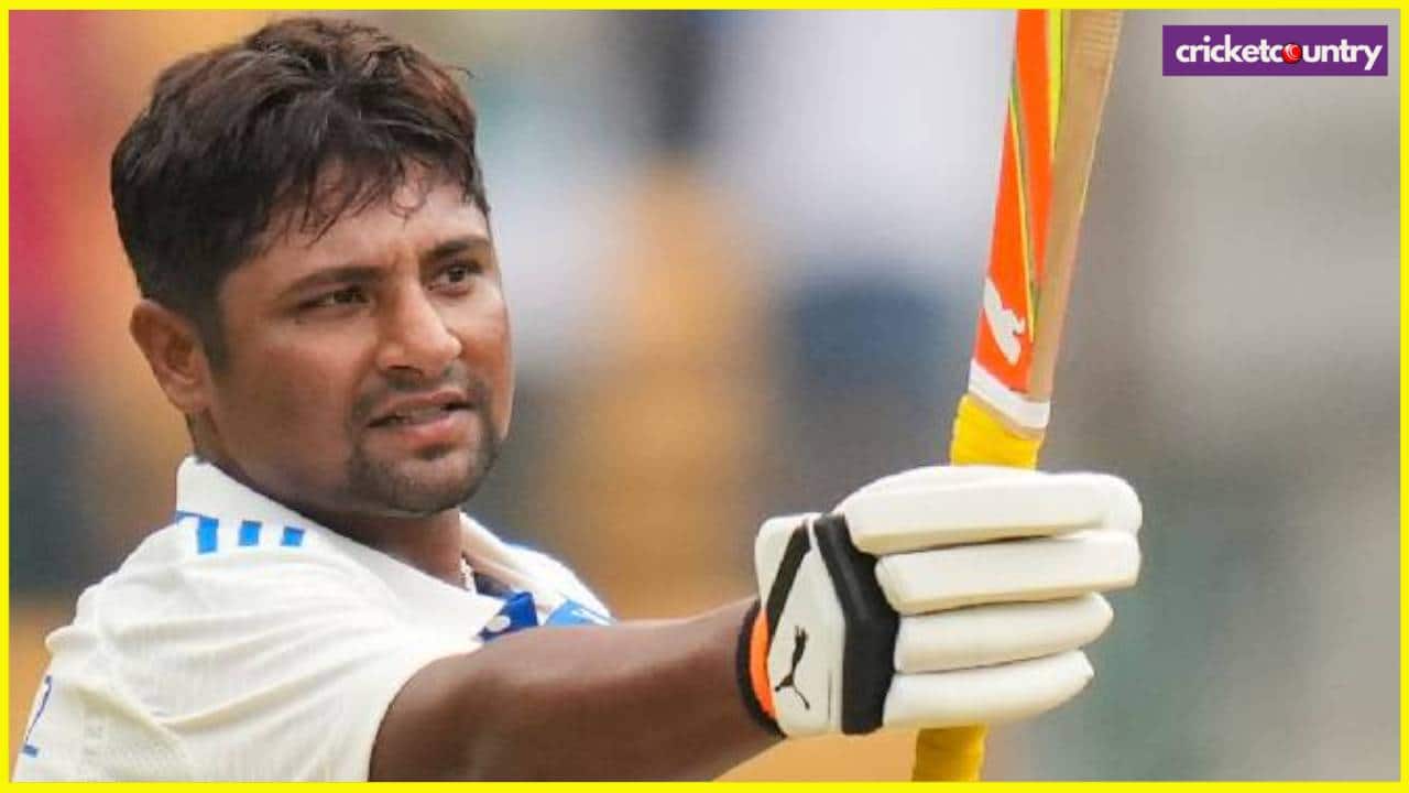 Sarfaraz khan century