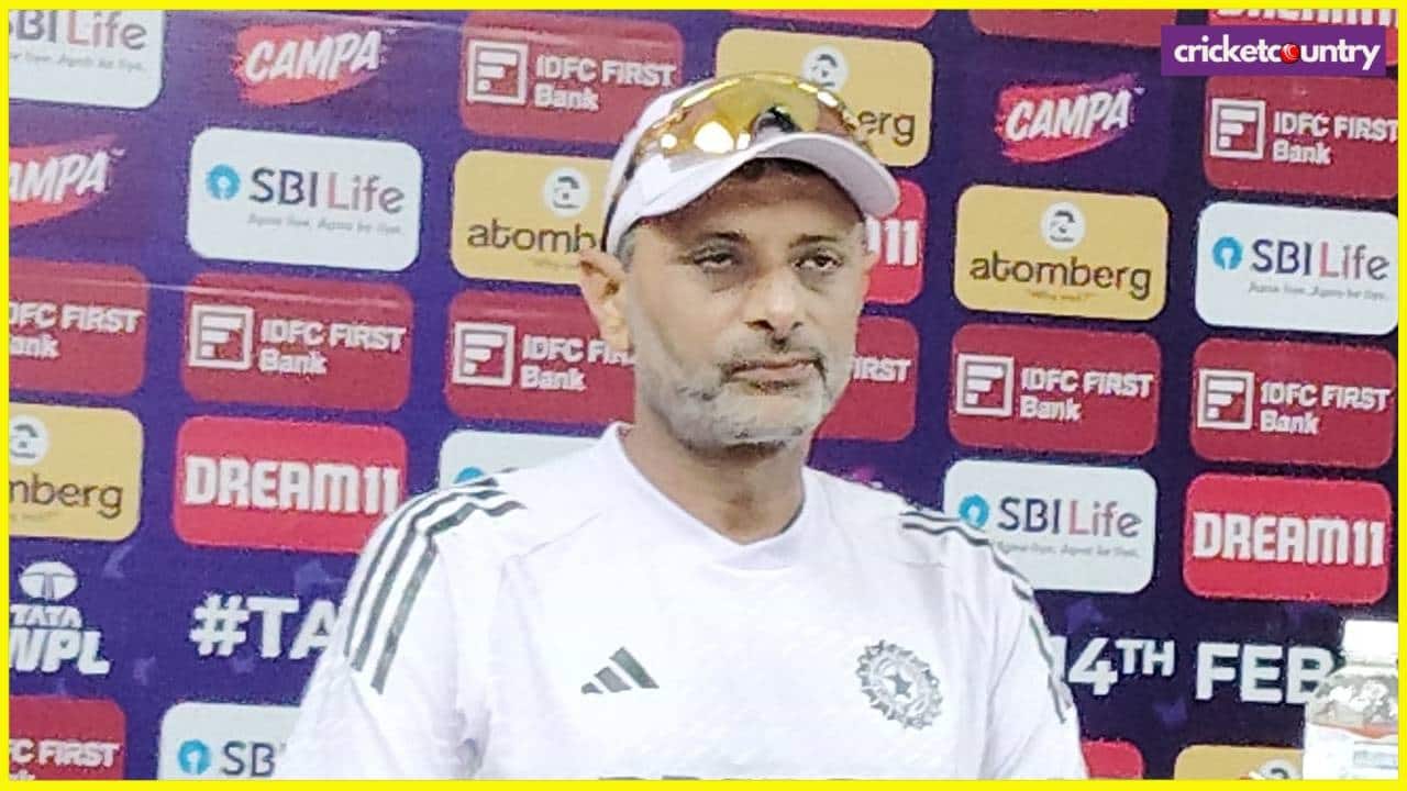 Batting coach Sitanshu Kotak