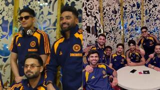 Team India arrives in England for five-match Test series, players seen in cheerful mood ahead of opening match