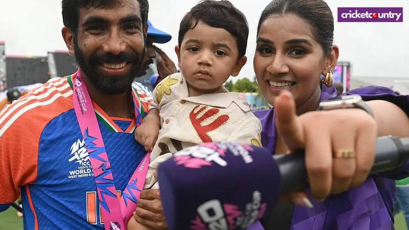 Jasprit Bumrah, Sanjana Ganesan Son Angad Jasprit Bumrah, Sanjana Ganesan Son Angad