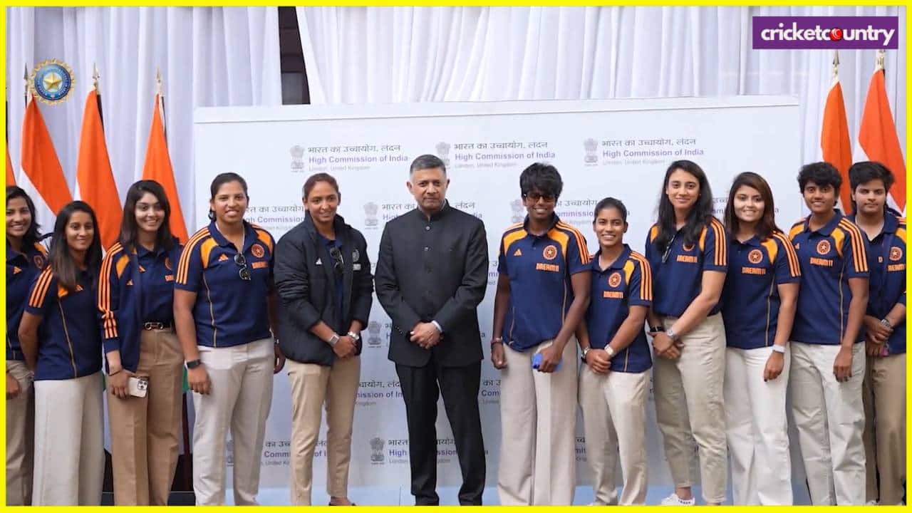 Indian women team with High commisner