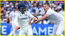 Ravindra Jadeja Brydon Carse involved in heated collision at Lords