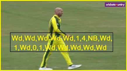 John Hastings 18 balls over in Australia Champions vs Pakistan Champions World Championship of Legends 2025 Match