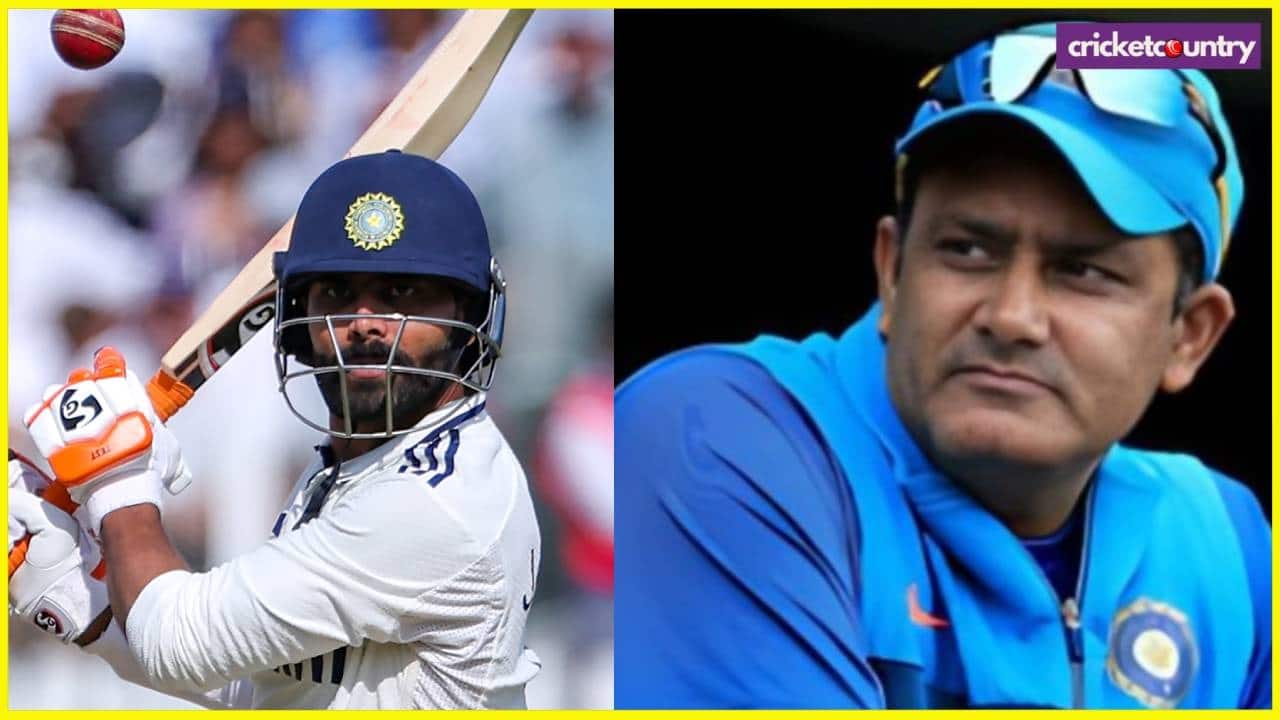 Ravindra jadeja Anil Kumble