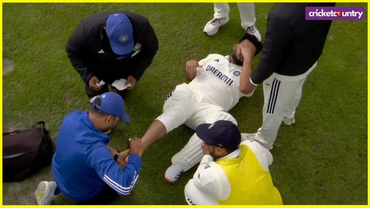 Rishabh pant Injured