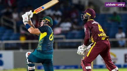 Ben Dwarshuis Cameron Green Mitchell Owen Shines Australia beat West Indies by three wickets in 1st T20I