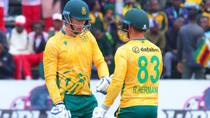 South africa seal his spot in final beat zimbabwe by 7 wickets in tri series