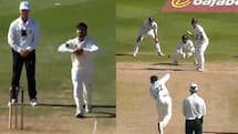 Ishan Kishan handles the ball from umpire’s side: Bowls off-spin and leg-spin in a same over in County Cricket