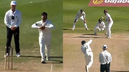 Ishan Kishan handles the ball from umpire’s side: Bowls off-spin and leg-spin in a same over in County Cricket