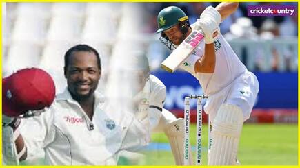 he has to broke my record brian lara on wiaan mulder chance to cross 400 test runs