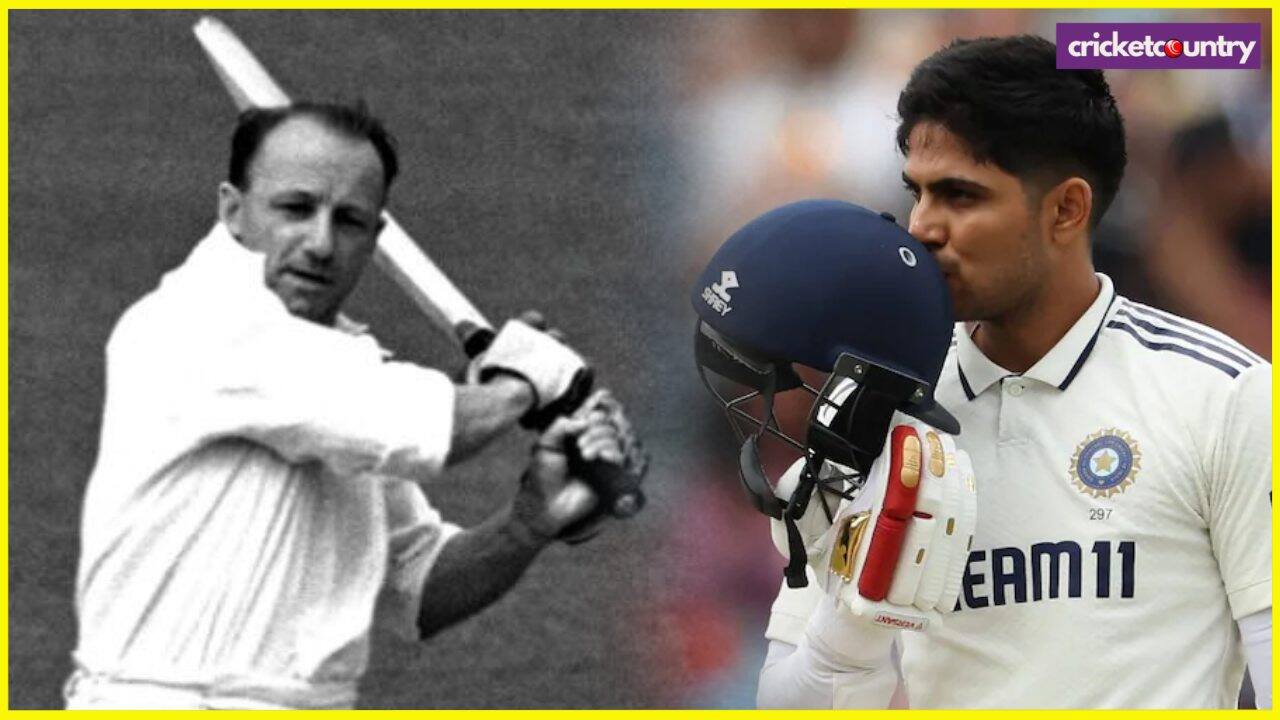 Sir Don bradman and Shubman Gill