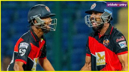 Rohan Rathi smashed a six off the final ball East Delhi Riders to five wicket win over South Delhi Superstarz