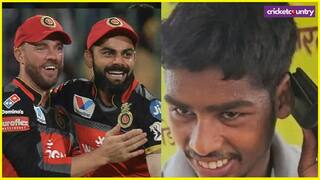 Chhattisgarh Farmer son get calls from legends like Virat Kohli ab de Villiers