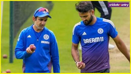 Gautam gambhir always tells me ‘you are not aware of your own talent’ Says Akash Deep