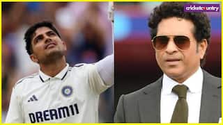 Shubman Gill was extremely consistent with thought process Says Sachin Tendulkar