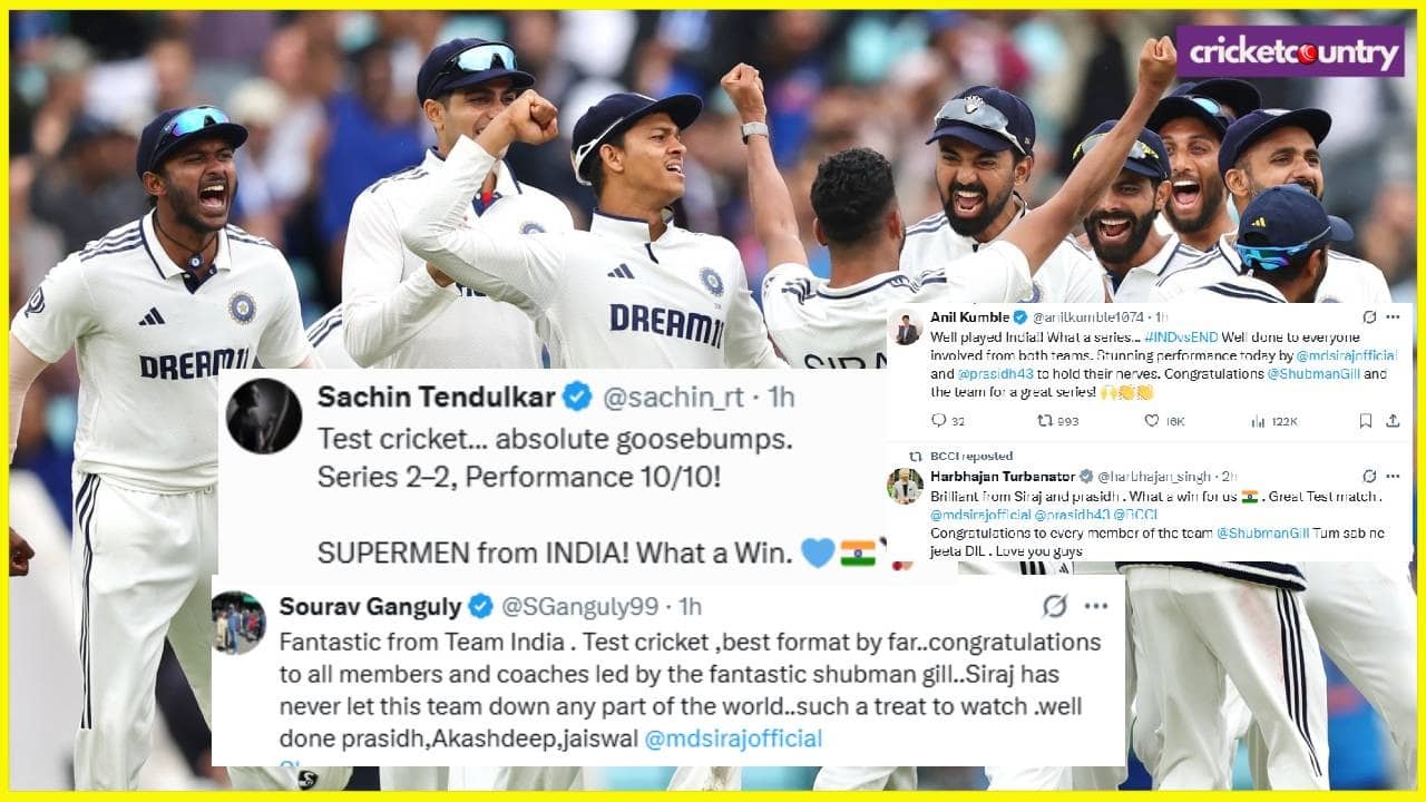 Team India win reaction
