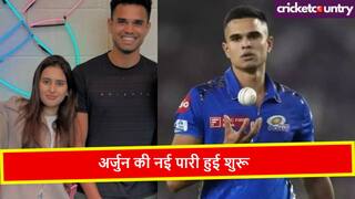 Sachin tendulkar son arjun tendulkar engaged with saaniya chandok