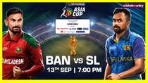 BAN vs SL Live score and Updates: Sri Lanka won by 6 wickets!