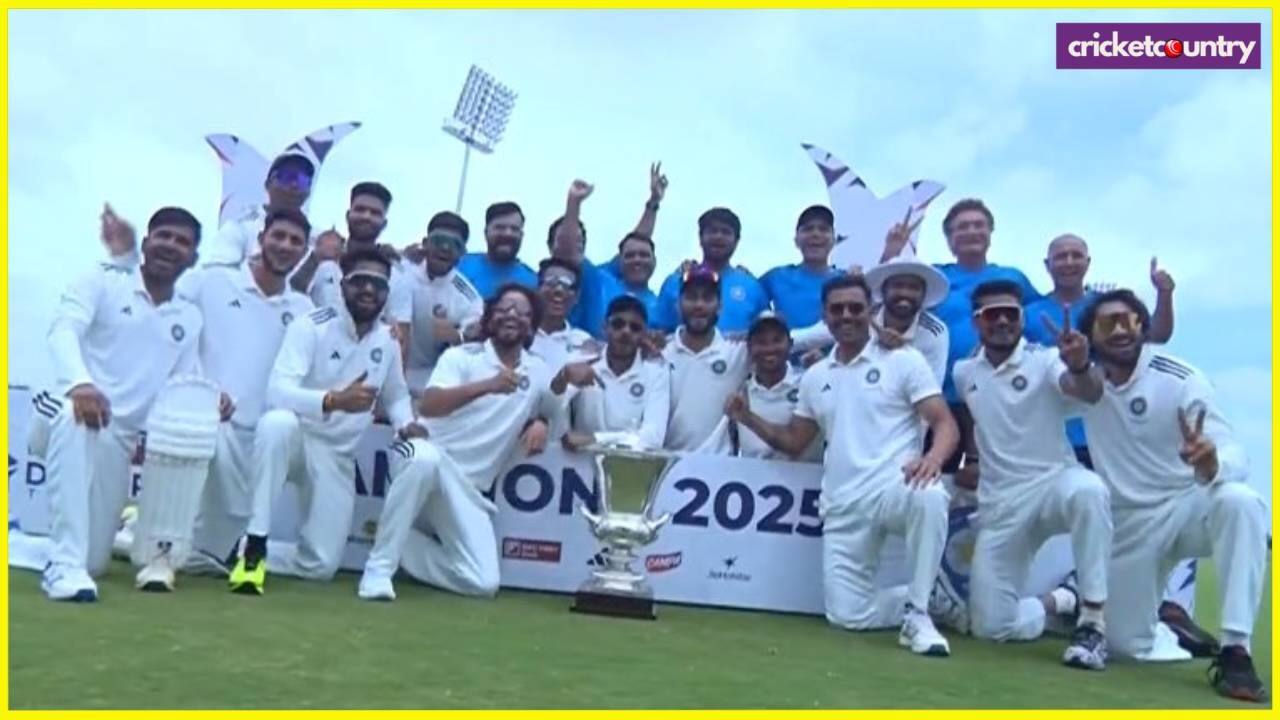 Central Zone lifts Duleep Trophy